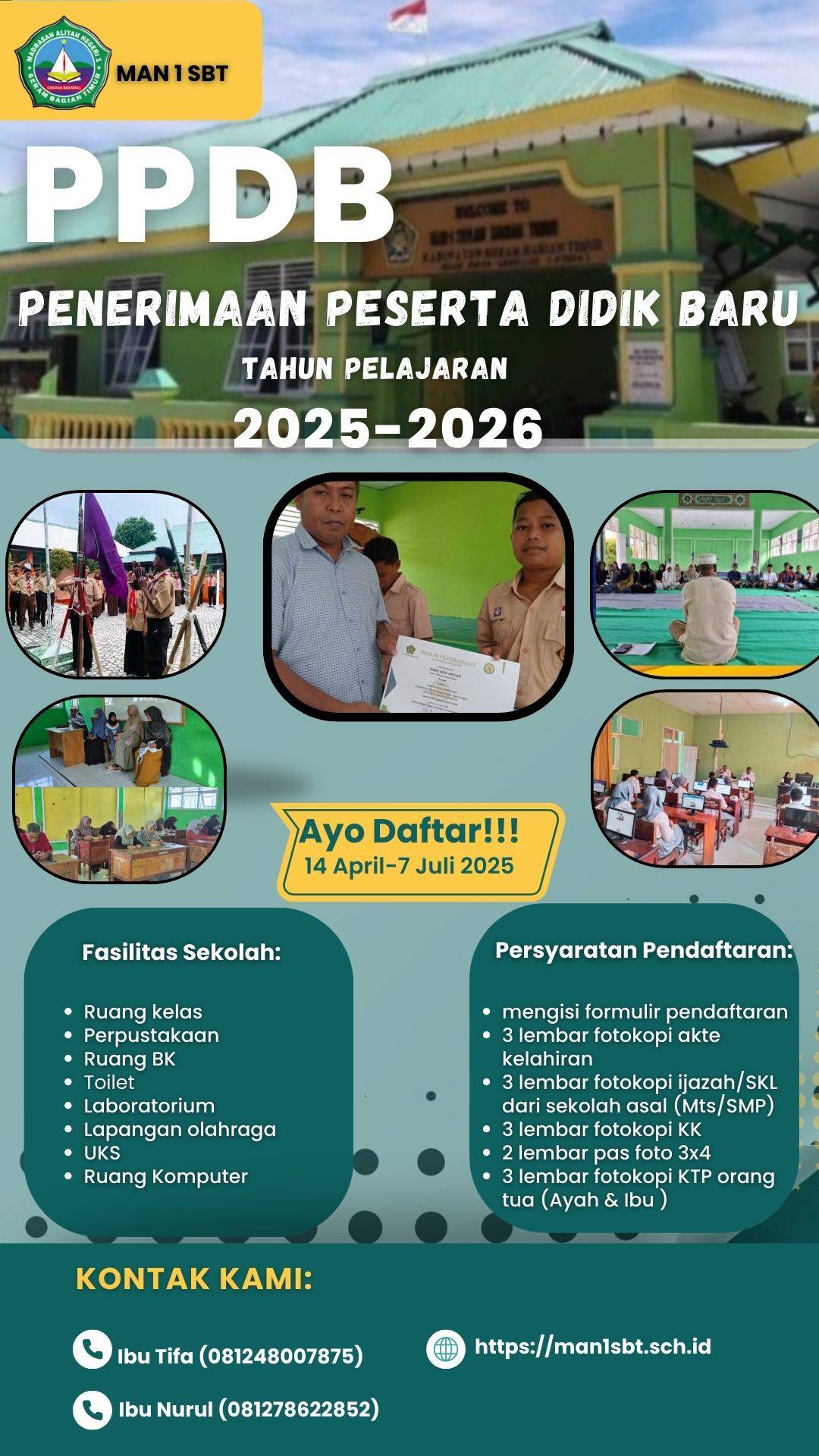 PPDB TAHUN PELAJARAN 2025/2026